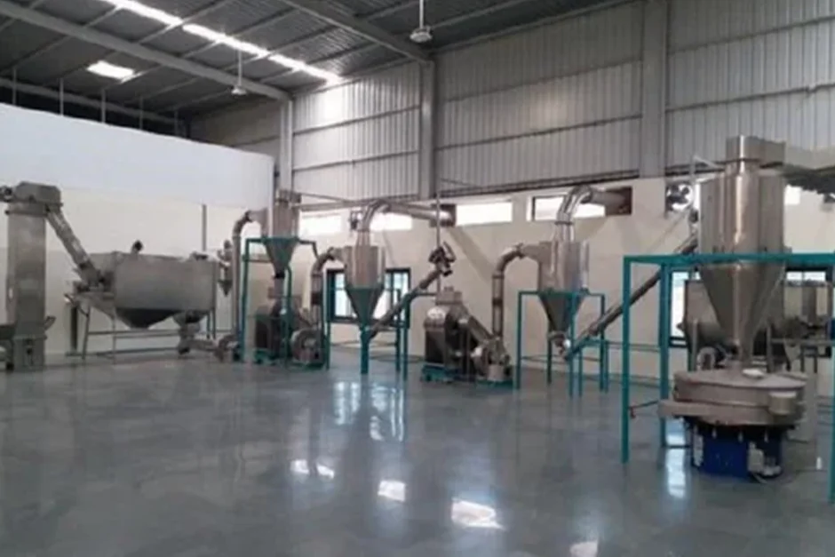 spice-processing-plant