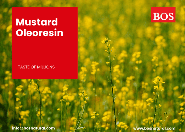 Mustard Oil and Oleoresin