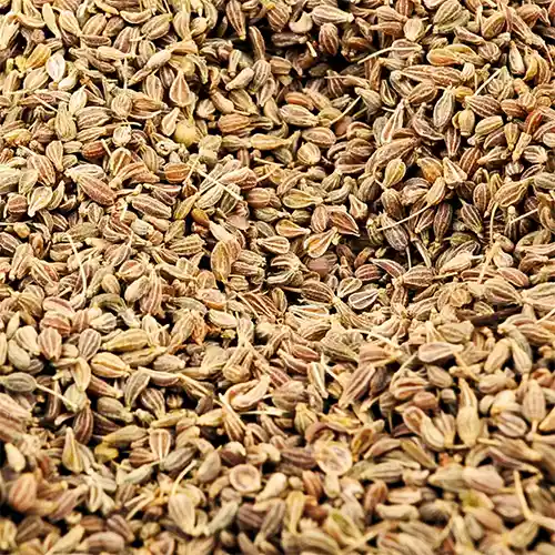 Clear to pale yellow essential oil extracted from anise seeds with sweet, licorice-like aroma.